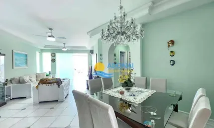 Apartamento com 4 dormitórios à venda, 174 m² por R$ 1.600.000,00 - Enseada - Guarujá/SP