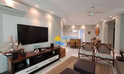Apartamento com 4 dormitórios à venda, 174 m² por r$ 1.100.000,00 - enseada - guarujá/sp