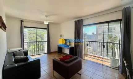 Apartamento com 3 dormitórios à venda, 110 m² por r$ 590.000,00 - pitangueiras - guarujá/sp