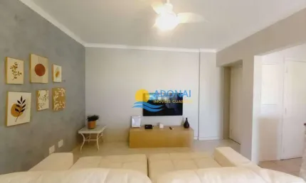 Apartamento com 3 dormitórios à venda, 131 m² por r$ 699.000,00 - enseada - guarujá/sp