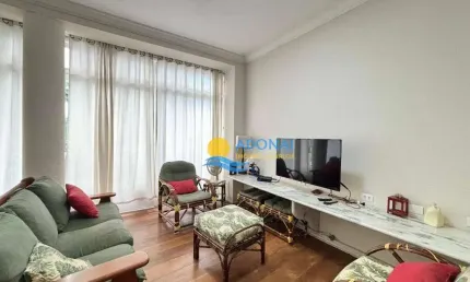 Apartamento com 3 dormitórios à venda, 110 m² por R$ 490.000,00 - Pitangueiras - Guarujá/SP