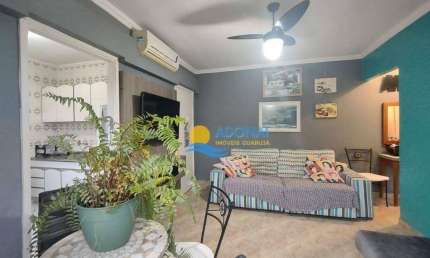 Apartamento com 1 dormitório à venda, 60 m² por R$ 275.000,00 - Enseada - Guarujá/SP