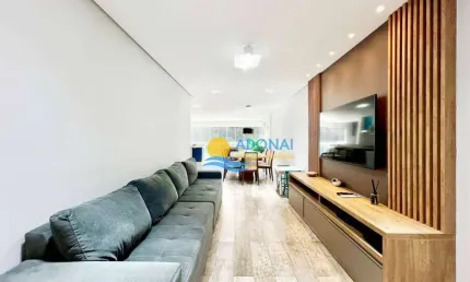Apartamento com 3 dormitórios à venda, 110 m² por R$ 980.000,00 - Pitangueiras - Guarujá/SP