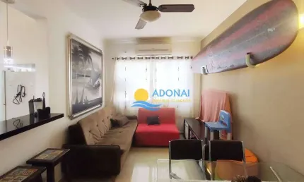 Apartamento com 2 dormitórios à venda, 70 m² por r$ 390.000,00 - tombo - guarujá/sp