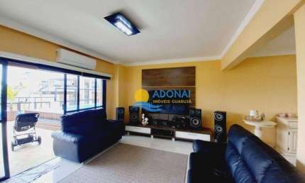 Cobertura com 3 dormitórios à venda, 188 m² por R$ 855.000,00 - Enseada - Guarujá/SP