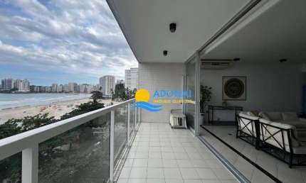 Apartamento com 4 dormitórios à venda, 230 m² por R$ 1.800.000,00 - Pitangueiras - Guarujá/SP