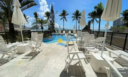 Apartamento com 4 dormitórios à venda, 140 m² por r$ 1.100.000,00 - jardim astúrias - guarujá/sp
