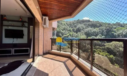 Apartamento com 4 dormitórios à venda, 127 m² por r$ 800.000,00 - pitangueiras - guarujá/sp