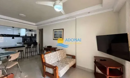 Apartamento com 2 dormitórios à venda, 75 m² por R$ 600.000,00 - Pitangueiras - Guarujá/SP
