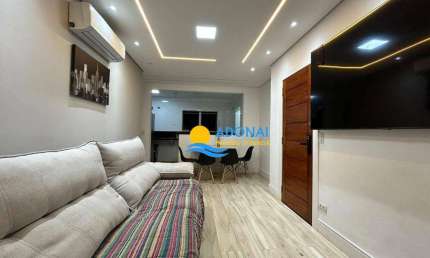 Apartamento com 2 dormitórios à venda, 75 m² por R$ 420.000,00 - Enseada - Guarujá/SP