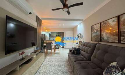 Apartamento com 3 dormitórios à venda, 130 m² por R$ 870.000,00 - Enseada - Guarujá/SP