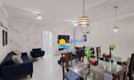 Apartamento com 3 dormitórios à venda, 95 m² por r$ 420.000,00 - enseada - guarujá/sp