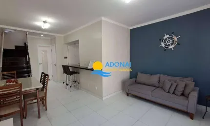 Apartamento com 3 dormitórios à venda, 94 m² por R$ 470.000,00 - Enseada - Guarujá/SP