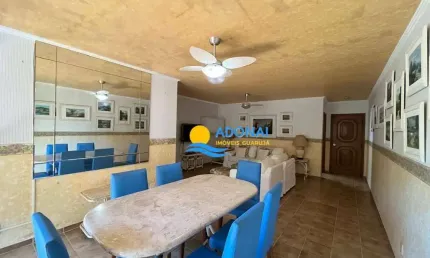 Apartamento com 3 dormitórios à venda, 137 m² por r$ 900.000,00 - pitangueiras - guarujá/sp