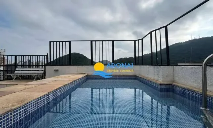 Cobertura com 3 dormitórios à venda, 146 m² por R$ 650.000,00 - Enseada - Guarujá/SP