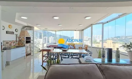 Cobertura com 3 dormitórios à venda, 298 m² por R$ 900.000,00 - Enseada - Guarujá/SP