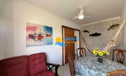 Apartamento com 1 dormitório à venda, 60 m² por r$ 300.000,00 - jardim astúrias - guarujá/sp