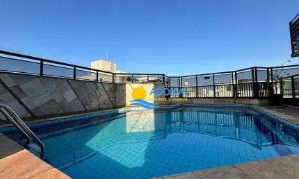 Apartamento com 3 dormitórios à venda, 170 m² por r$ 950.000,00 - pitangueiras - guarujá/sp