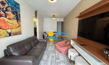 Apartamento com 2 dormitórios à venda, 70 m² por R$ 455.000,00 - Pitangueiras - Guarujá/SP