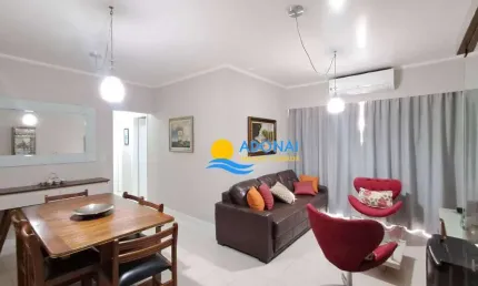 Apartamento com 2 dormitórios à venda, 64 m² por r$ 460.000,00 - enseada - guarujá/sp