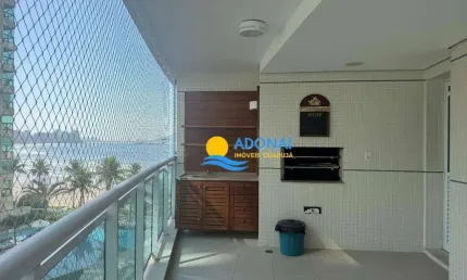 Apartamento com 3 dormitórios à venda, 156 m² por r$ 1.900.000,00 - jardim astúrias - guarujá/sp