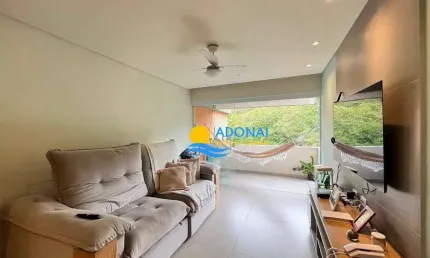 Apartamento com 3 dormitórios à venda, 90 m² por R$ 390.000,00 - Jardim Tejereba - Guarujá/SP