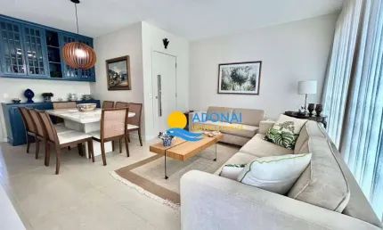 Apartamento com 4 dormitórios à venda, 135 m² por r$ 1.200.000,00 - pitangueiras - guarujá/sp