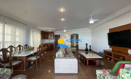 Apartamento com 4 dormitórios à venda, 213 m² por R$ 2.500.000,00 - Jardim Astúrias - Guarujá/SP