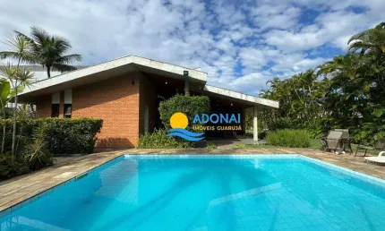 Casa com 5 dormitórios à venda, 1020 m² por R$ 1.800.000,00 - Enseada - Guarujá/SP