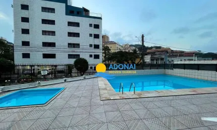 Cobertura com 1 dormitório à venda, 90 m² por R$ 460.000,00 - Enseada - Guarujá/SP