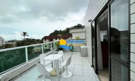 Cobertura com 1 dormitório à venda, 75 m² por R$ 350.000,00 - Enseada - Guarujá/SP