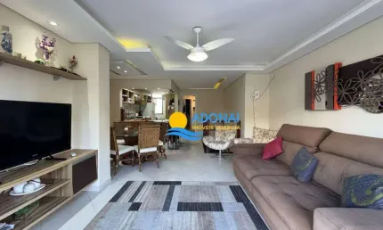 Apartamento com 3 dormitórios à venda, 80 m² por r$ 550.000,00 - enseada - guarujá/sp