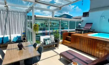 Cobertura com 3 quartos à venda na rua abraham palatnik, 100, recreio dos bandeirantes, rio de janeiro, 155 m2 por r$ 1.700.000