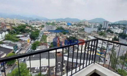 Apartamento com 1 quarto à venda na Estrada do Tindiba, 18, Pechincha, Rio de Janeiro, 48 m2 por R$ 239.000