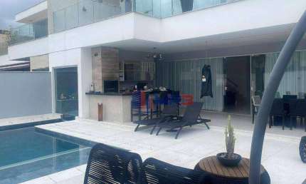 Casa em condomínio fechado com 4 quartos à venda na Estrada Vereador Alceu de Carvalho, 555, Recreio dos Bandeirantes, Rio de Janeiro, 329 m2 por R$ 3.600.000