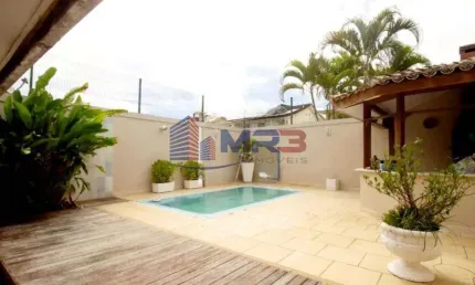 Casa em condomínio fechado com 4 quartos para alugar na Rua Gustavo de Oliveira Castro, 105, Recreio dos Bandeirantes, Rio de Janeiro, 270 m2 por R$ 10.000