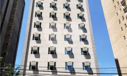 SALA COMERCIAL COM 30M² 01 VAGA NO BROOKLIN - LOCAÇÃO