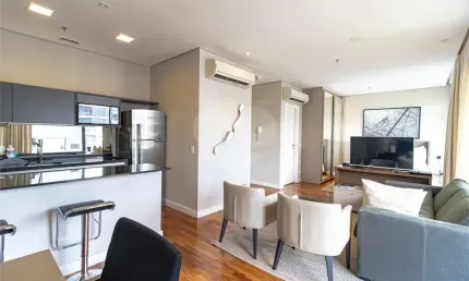 Apartamento com 1 Quarto e 1 banheiro para Alugar, 60 m² - Vila Olímpia, São Paulo - SP