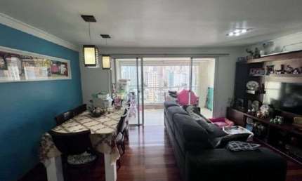 Apartamento localizado no bairro Perdizes, em São Paulo.
