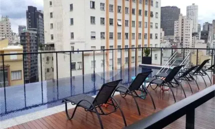 Apartamento tipo studio 26 m² aconchegante e mobiliado bem equipado, é ideal para quem procura confo