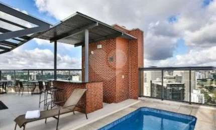 Apartamento com 1 quarto à venda na Rua Cunha Gago, Pinheiros, São Paulo
