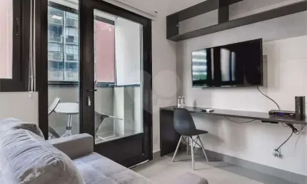 Apartamento com 1 quarto à venda na Rua Capote Valente, 80, Pinheiros, São Paulo