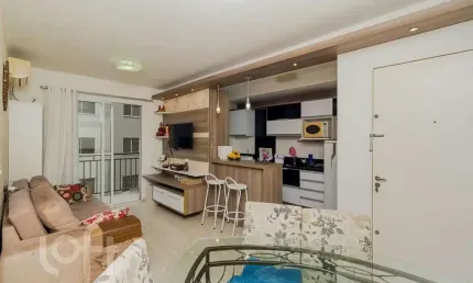 Apartamento com 3 quartos à venda na avenida otto niemeyer, 1702, camaquã, porto alegre, 67 m2 por r$ 390.000