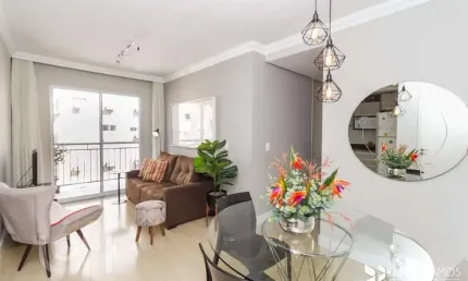 Apartamento com 3 quartos à venda na avenida otto niemeyer, 1702, camaquã, porto alegre, 67 m2 por r$ 405.000