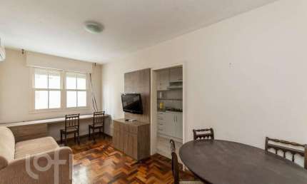 Apartamento com 1 quarto à venda na Rua Felizardo Furtado, 496, Petrópolis, Porto Alegre, 41 m2 por R$ 230.000