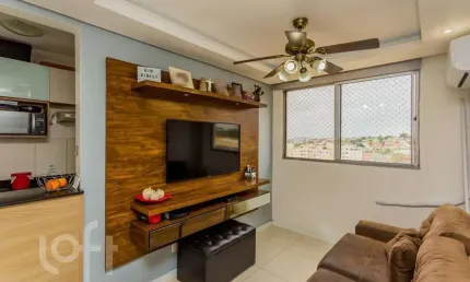 Apartamento com 2 quartos à venda na rua tenente ary tarrago, 2080, jardim itu sabará, porto alegre, 52 m2 por r$ 240.000