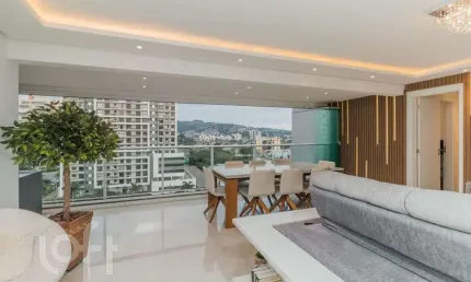 Apartamento com 3 quartos à venda na Rua São Josemaria Escriva, 555, Jardim do Salso, Porto Alegre, 127 m2 por R$ 1.690.000
