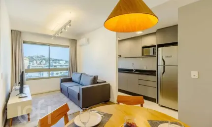 Apartamento com 2 quartos à venda na avenida praia de belas, 2024, menino deus, porto alegre, 64 m2 por r$ 1.040.000