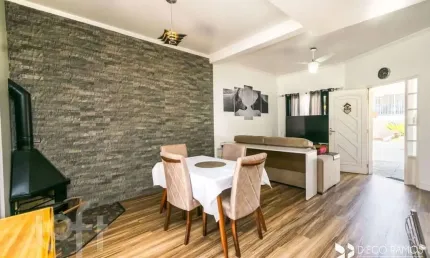 Casa em condomínio fechado com 3 quartos à venda na Rua Deputado Hugo Mardini, 1780, Passo das Pedras, Porto Alegre, 125 m2 por R$ 617.500