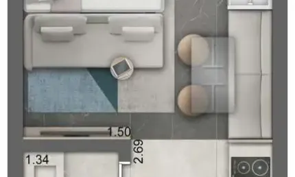 Apartamento com 1 quarto à venda na Rua Casemiro de Abreu, 576, Rio Branco, Porto Alegre, 27 m2 por R$ 405.000